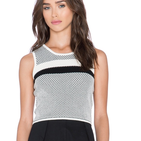 Lucy Paris: Polka dot crop top- size XS - Picture 2 of 5